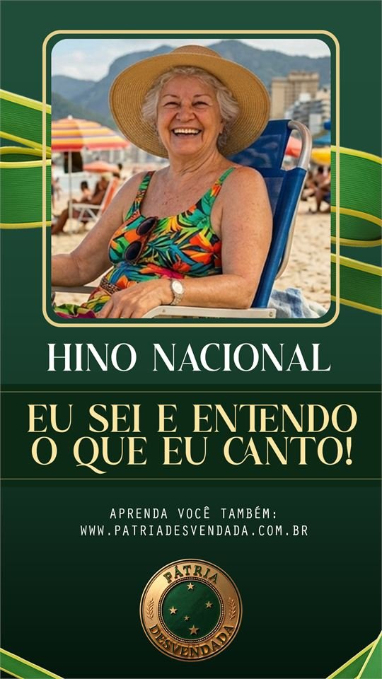 Moldura do Hino, modelo 2